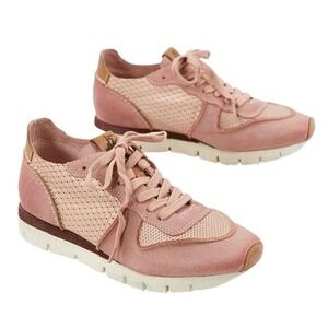 OTBT‎ Snowbird Leather Sneaker Salmon Pink Women's 7.5